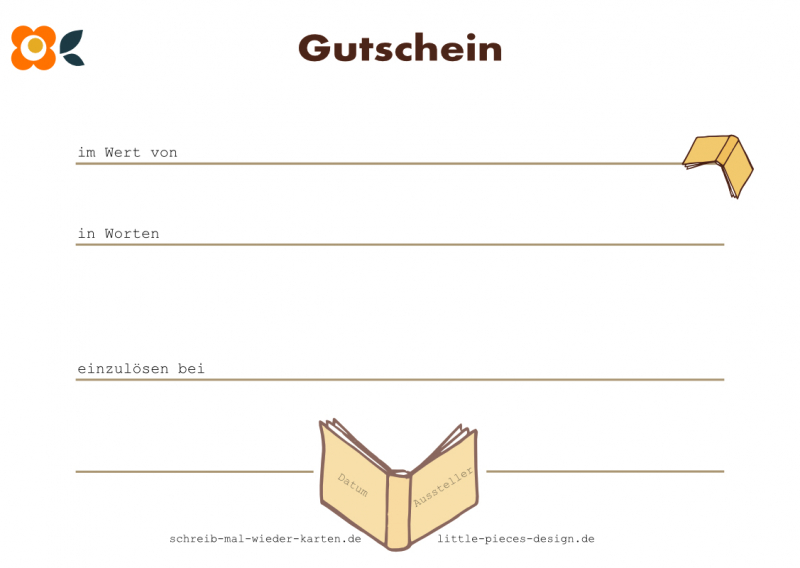 Postkarte Hndler-Gutschein, Lesende Kinder